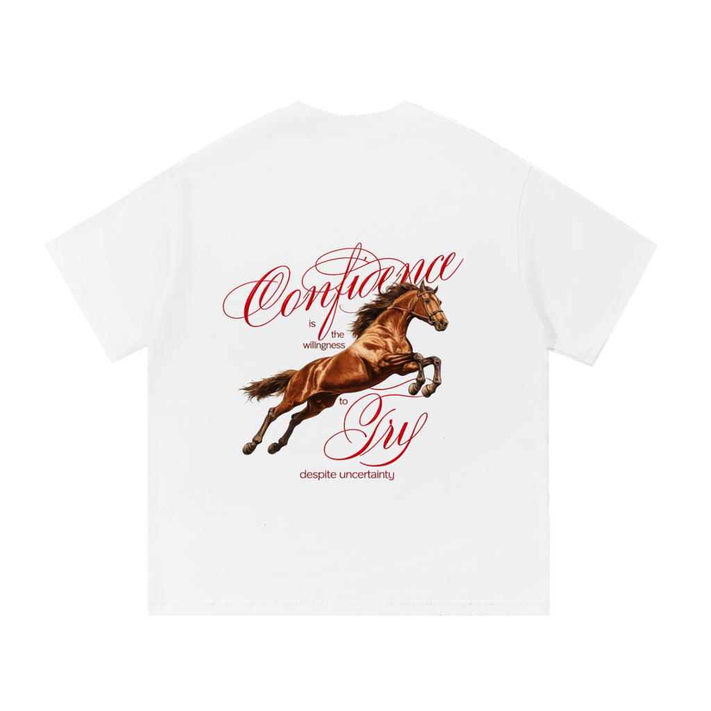 Confidence-Cotton T-Shirt