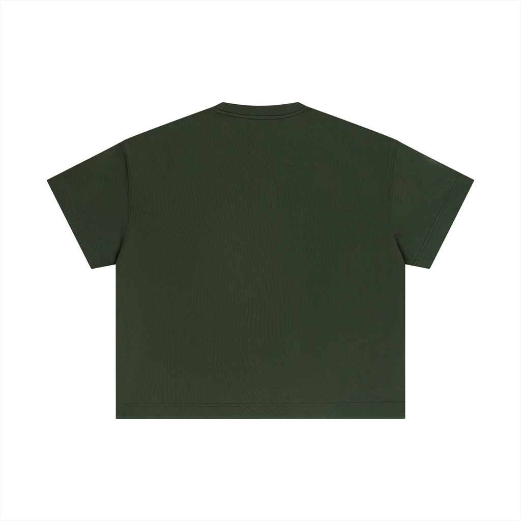Minimal Brownheritage- Essential Cotton Boxy T-Shirt