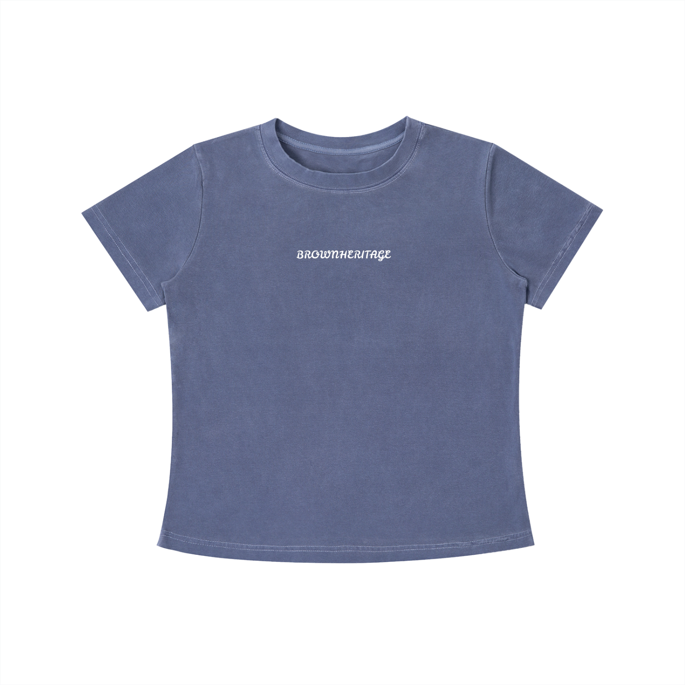 Brownheritage women's Plain Slim Fit T-shirt