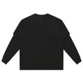 Layered Long Sleeve Oversized Tee