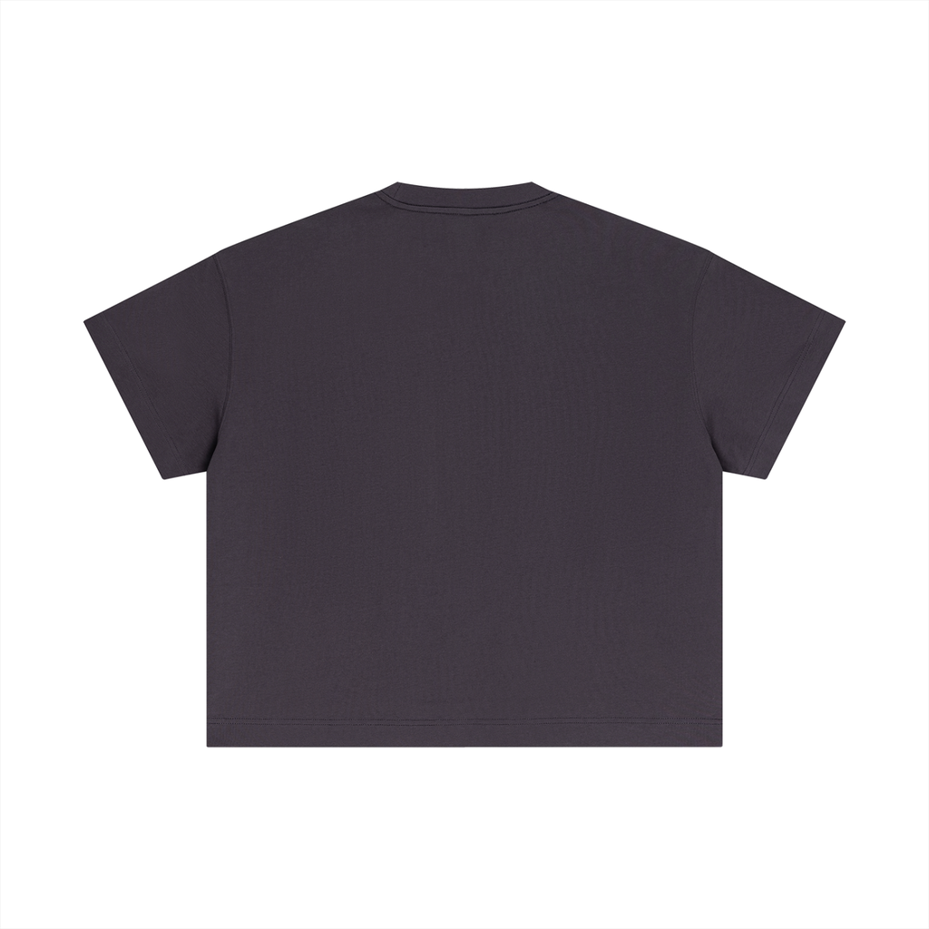 Minimal Brownheritage- Essential Cotton Boxy T-Shirt