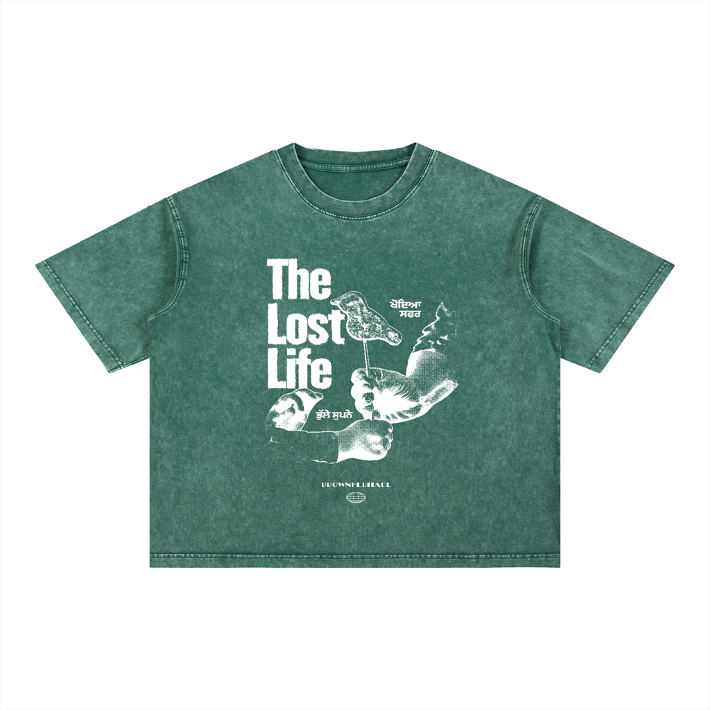 Aate Di Chidi-  Boxy Cotton T-Shirt