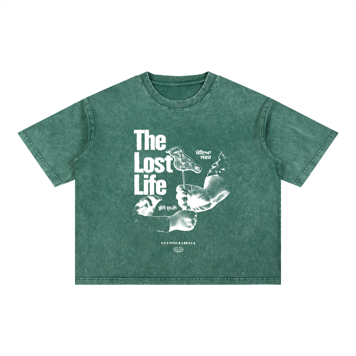 Aate Di Chidi-  Boxy Cotton T-Shirt