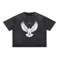 Eagle-  Boxy Cotton T-Shirt