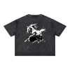 Mineral Wash Boxy Cotton T-Shirt