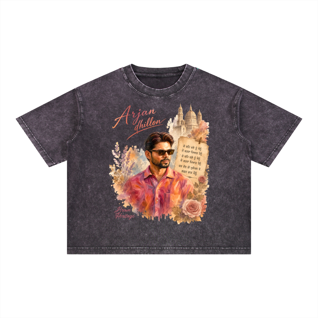 Pookie Arjan dhillon- Boxy Fit cotton tshirt