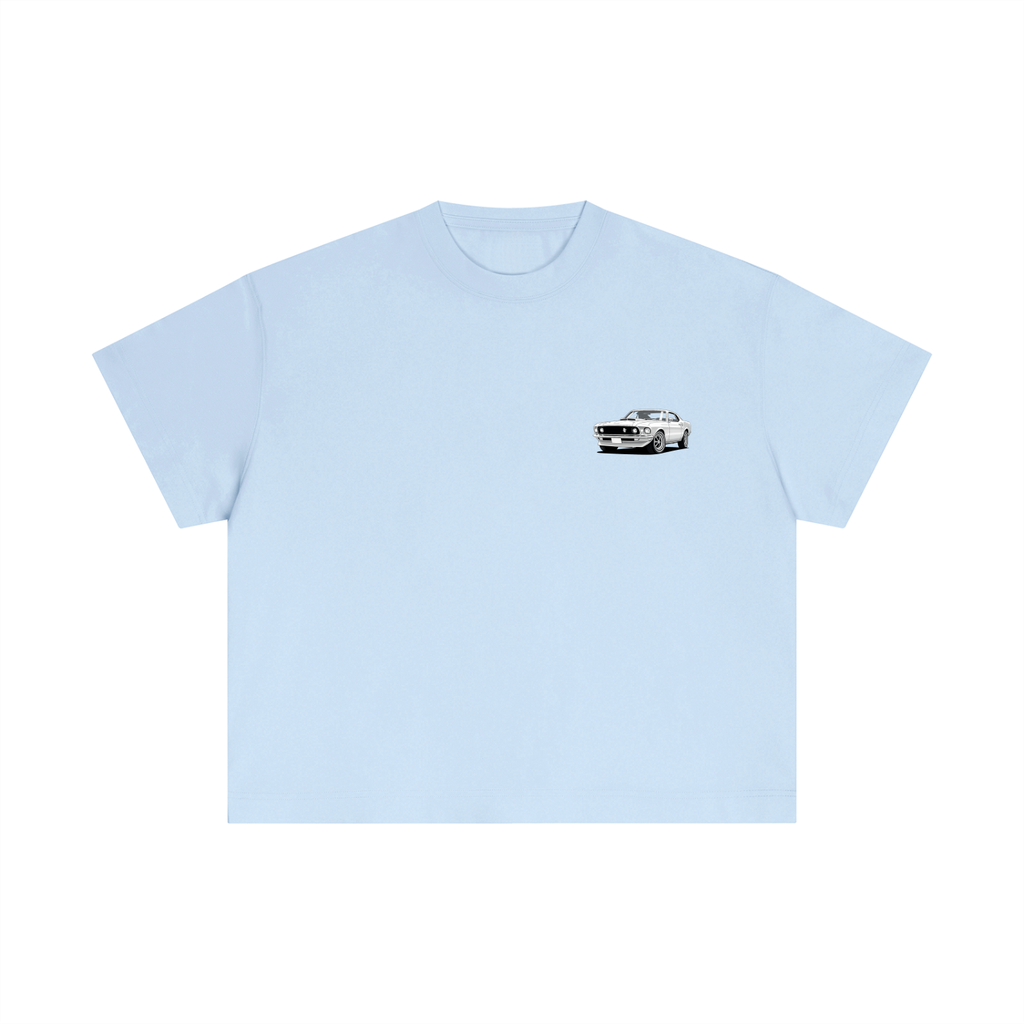 Mustang-Essential Cotton Boxy T-Shirt