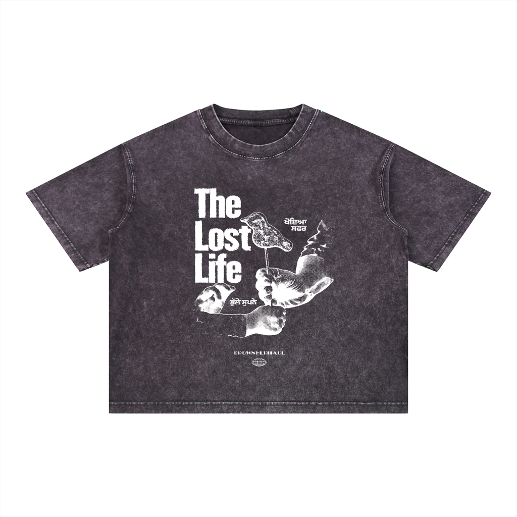 Aate Di Chidi-  Boxy Cotton T-Shirt