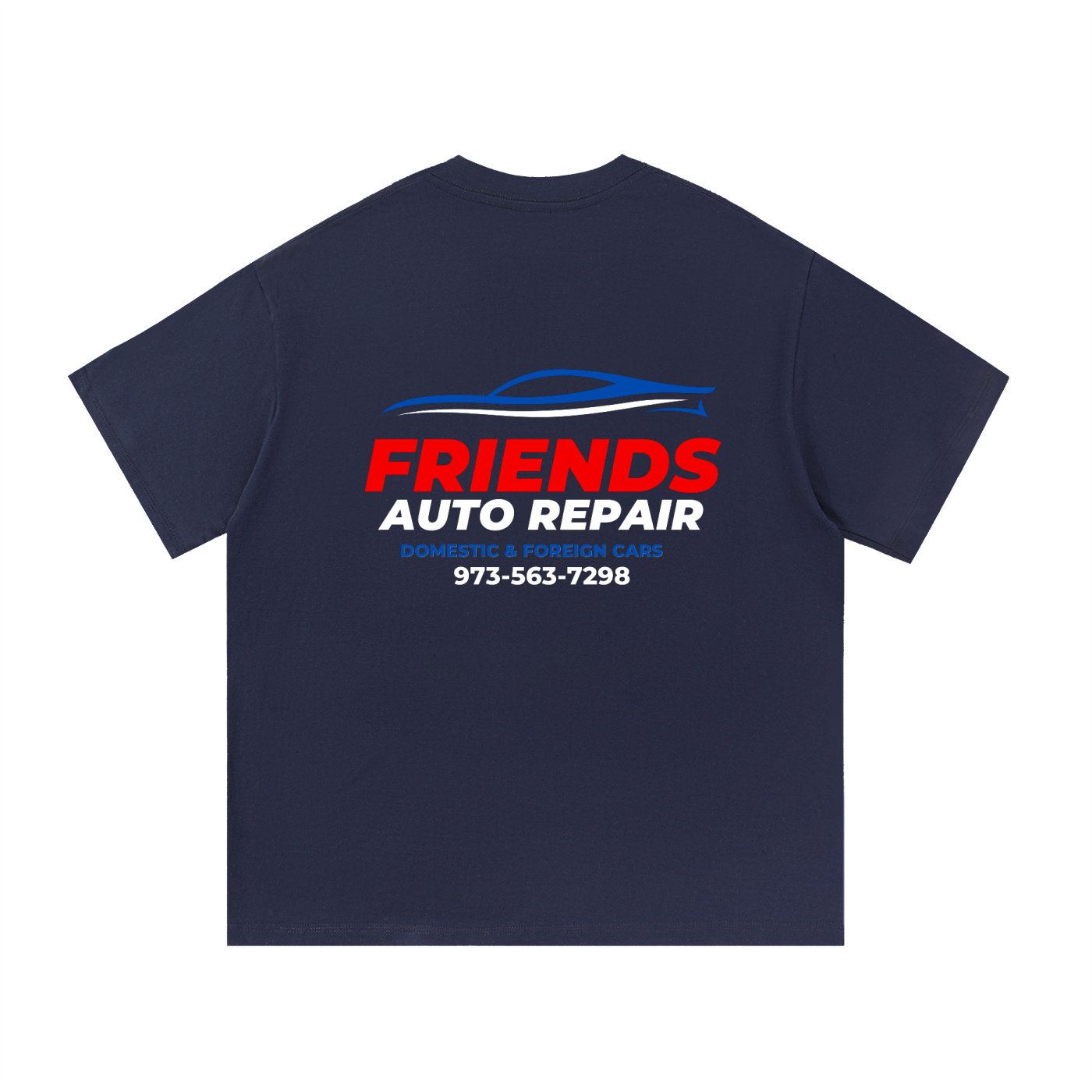 customised paji garage tshirt