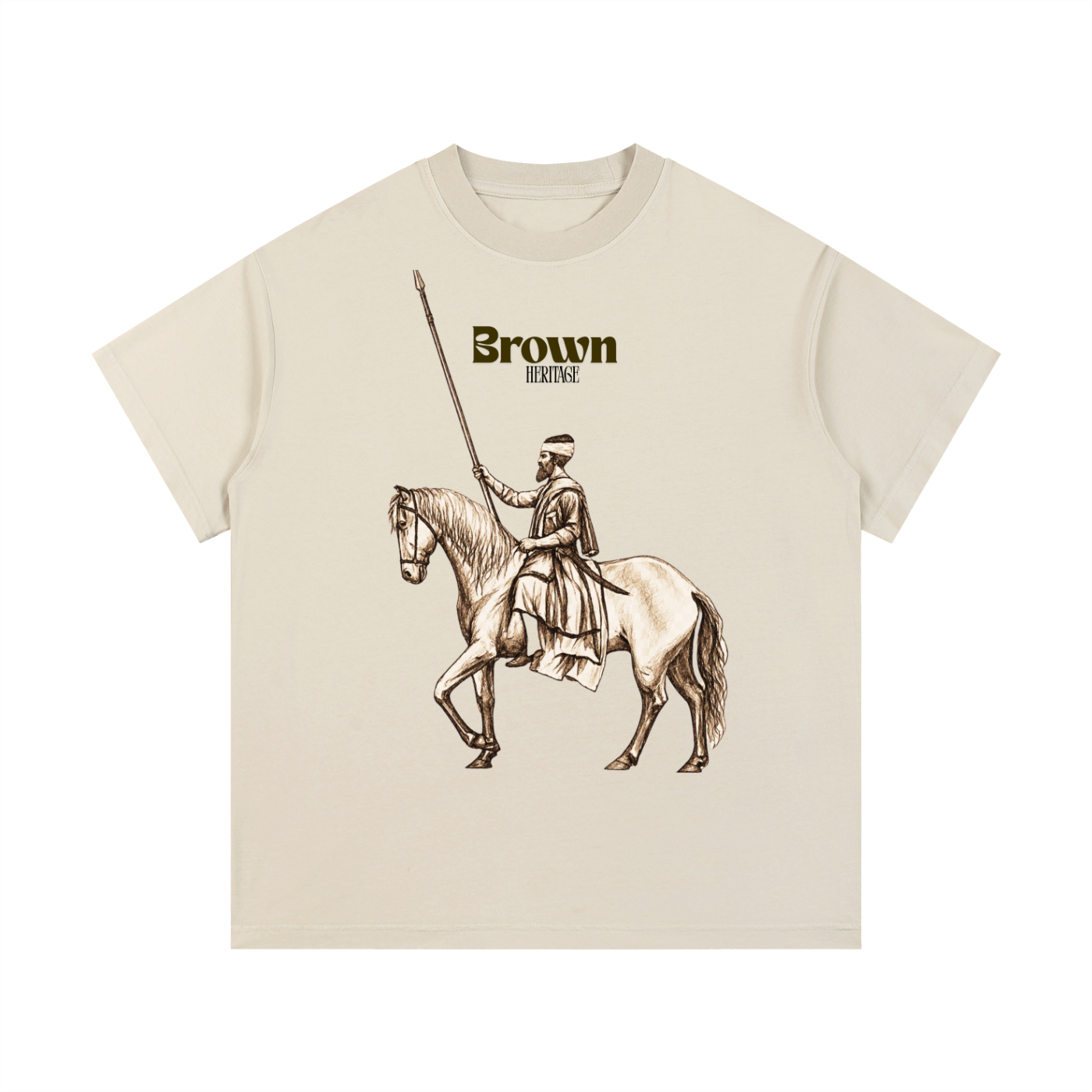Warrior Vintage Wash Cotton T-Shirt