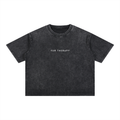 Fur Therapy- Mineral Wash Boxy Cotton T-Shirt