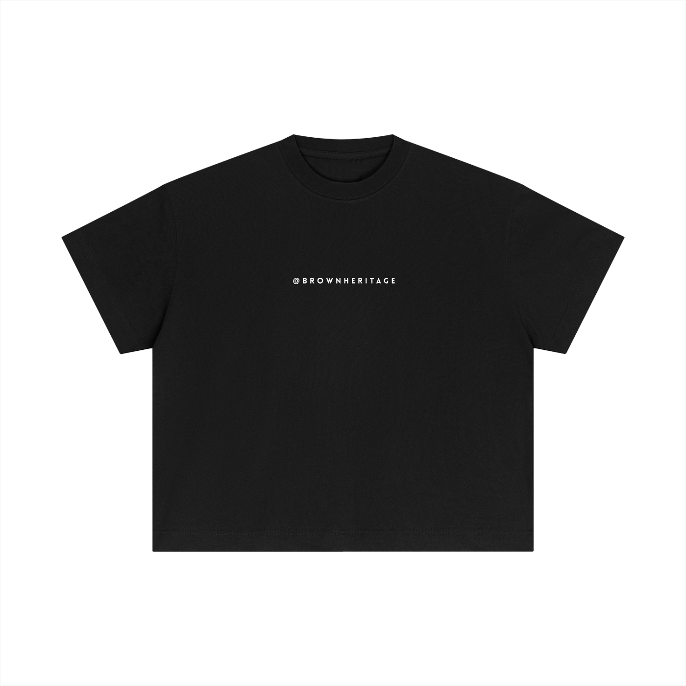 Minimal Brownheritage- Essential Cotton Boxy T-Shirt