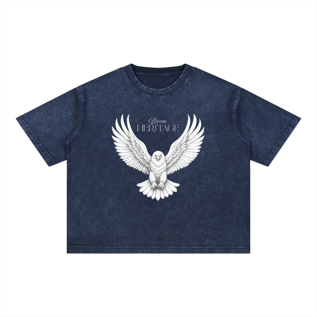Eagle-  Boxy Cotton T-Shirt