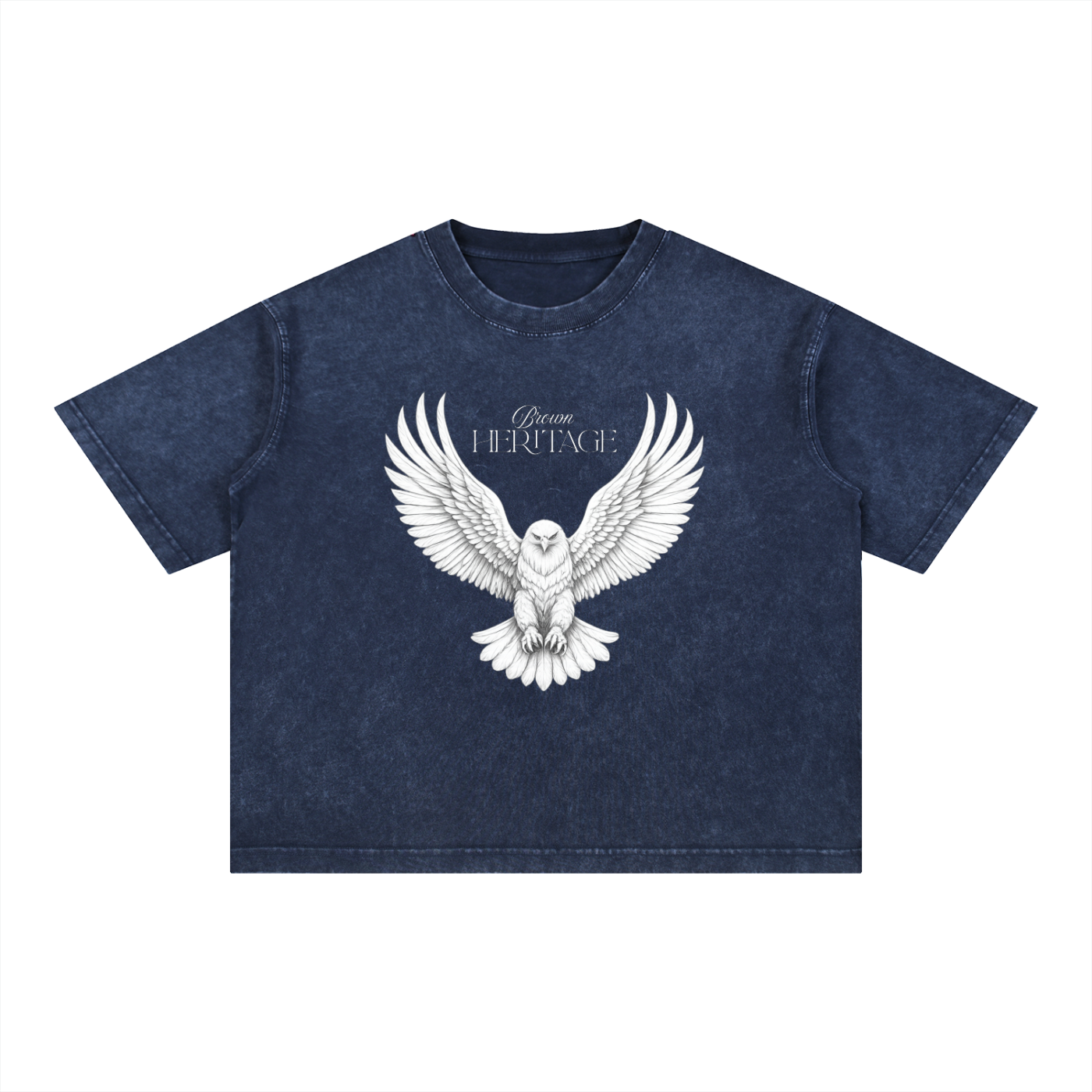 Eagle-  Boxy Cotton T-Shirt