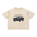 Mineral Wash Boxy Cotton T-Shirt