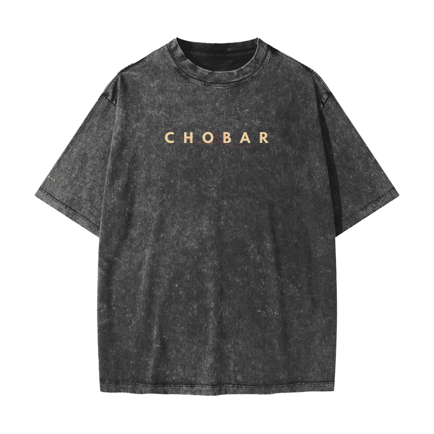 CHOBAR ARJAN-Heavyweight Snow Washed T-Shirt