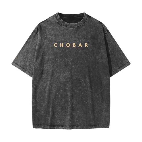 CHOBAR ARJAN-Heavyweight Snow Washed T-Shirt