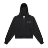 Raised By Punjab- Women’s  Zip-Up Cropped Hoodie
