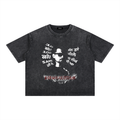 Unisex Mineral Wash Boxy Cotton T-Shirt