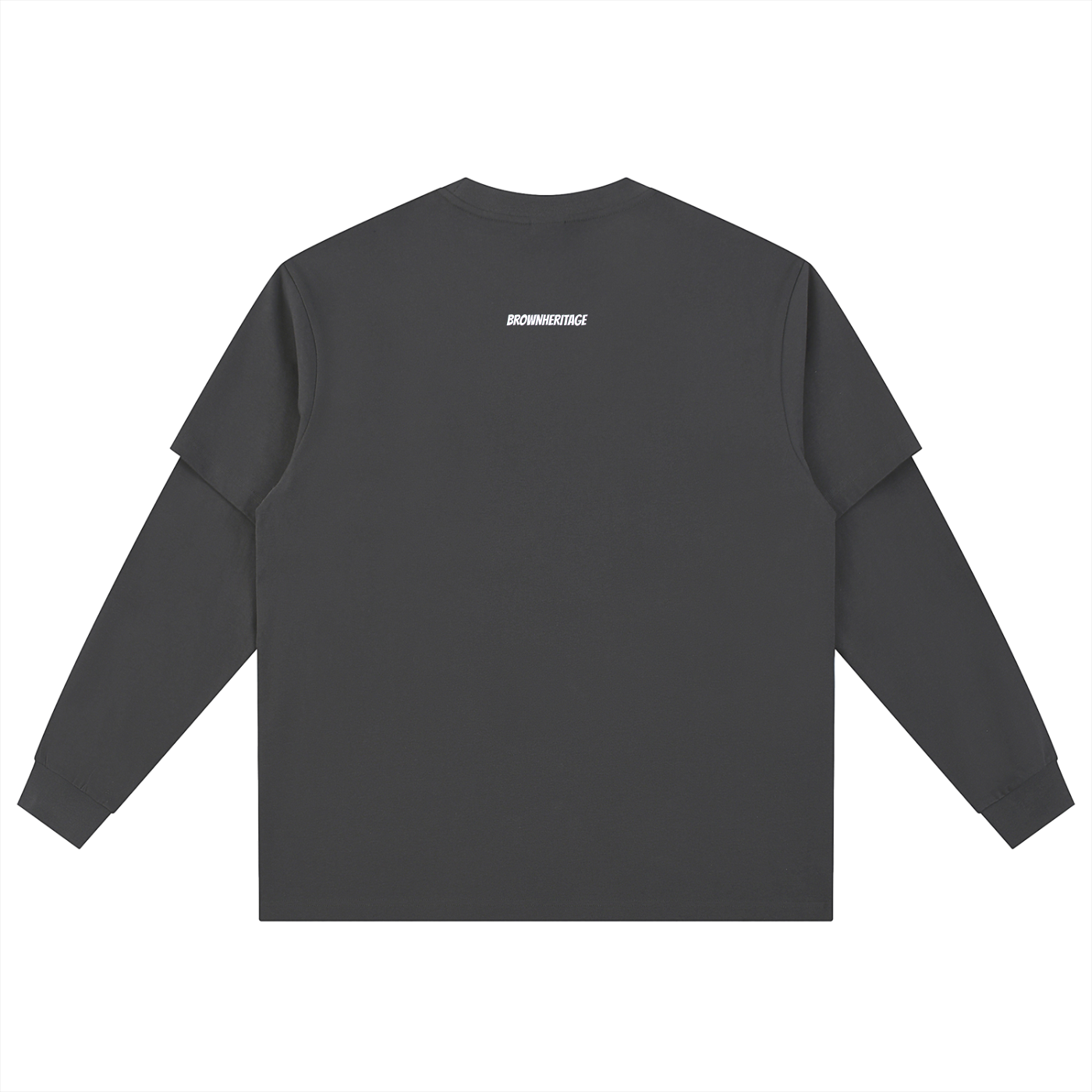 Layered Long Sleeve Oversized Tee