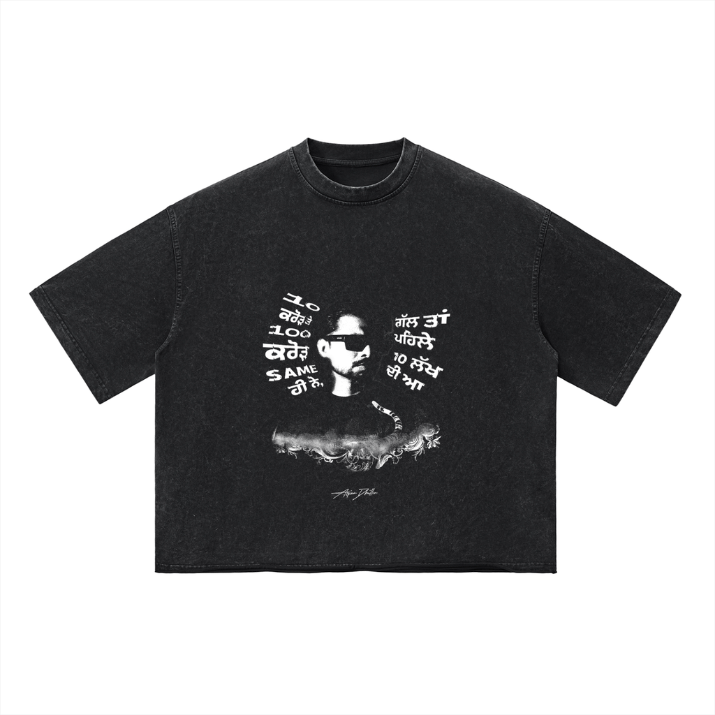 Arjan Dhillon- Wash Boxy T-Shirt