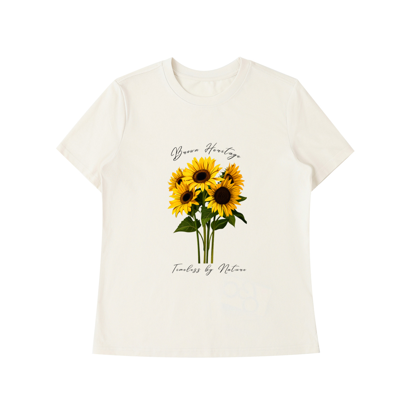 Sunflower-Standard Shoulder T-Shirt