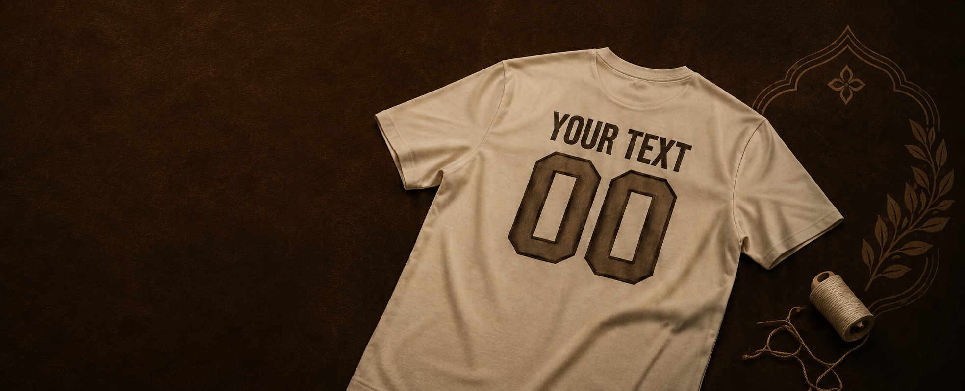 CUSTOMISE YOUR
OWN DESIGN
