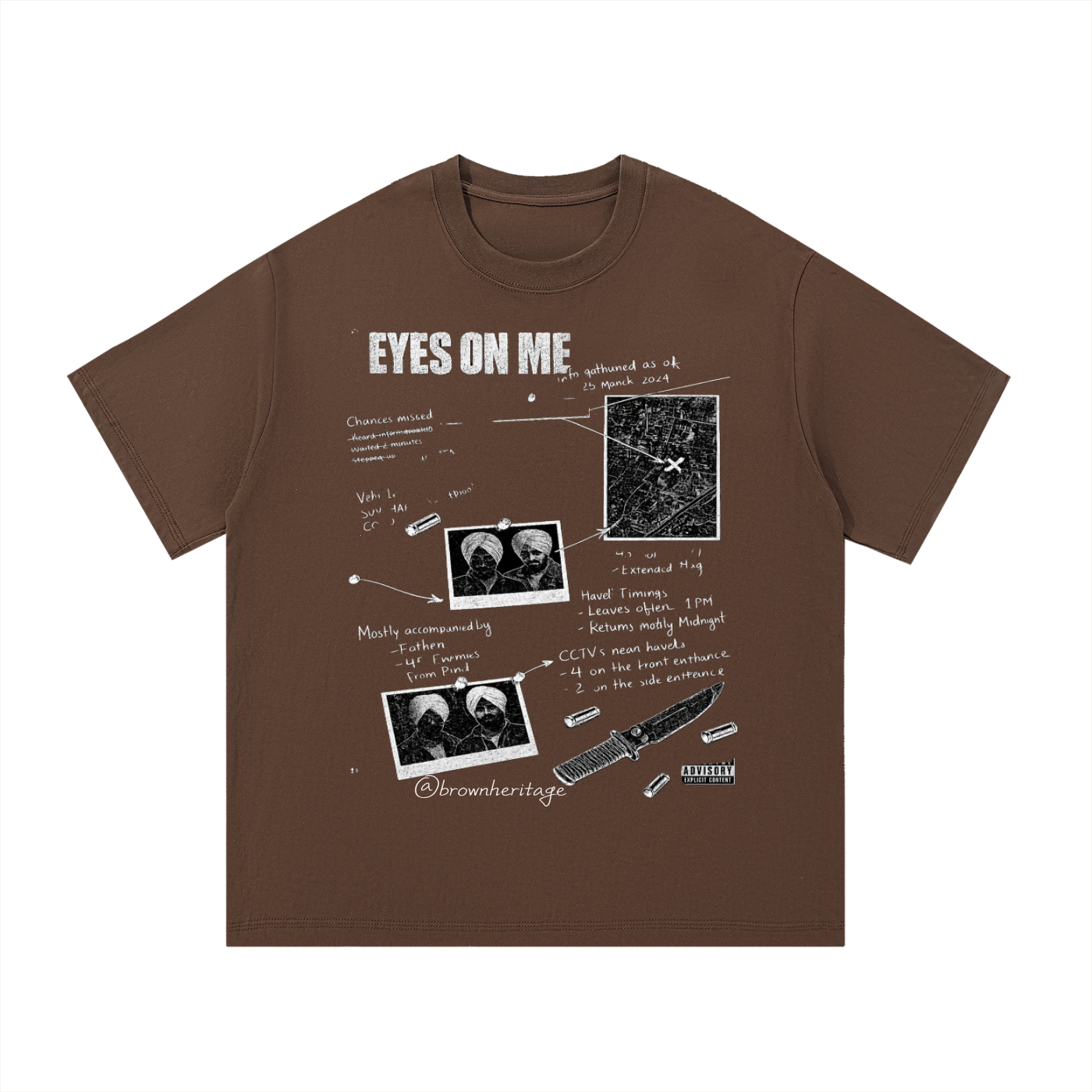 Eyes On Me- Moosewala T-shirt