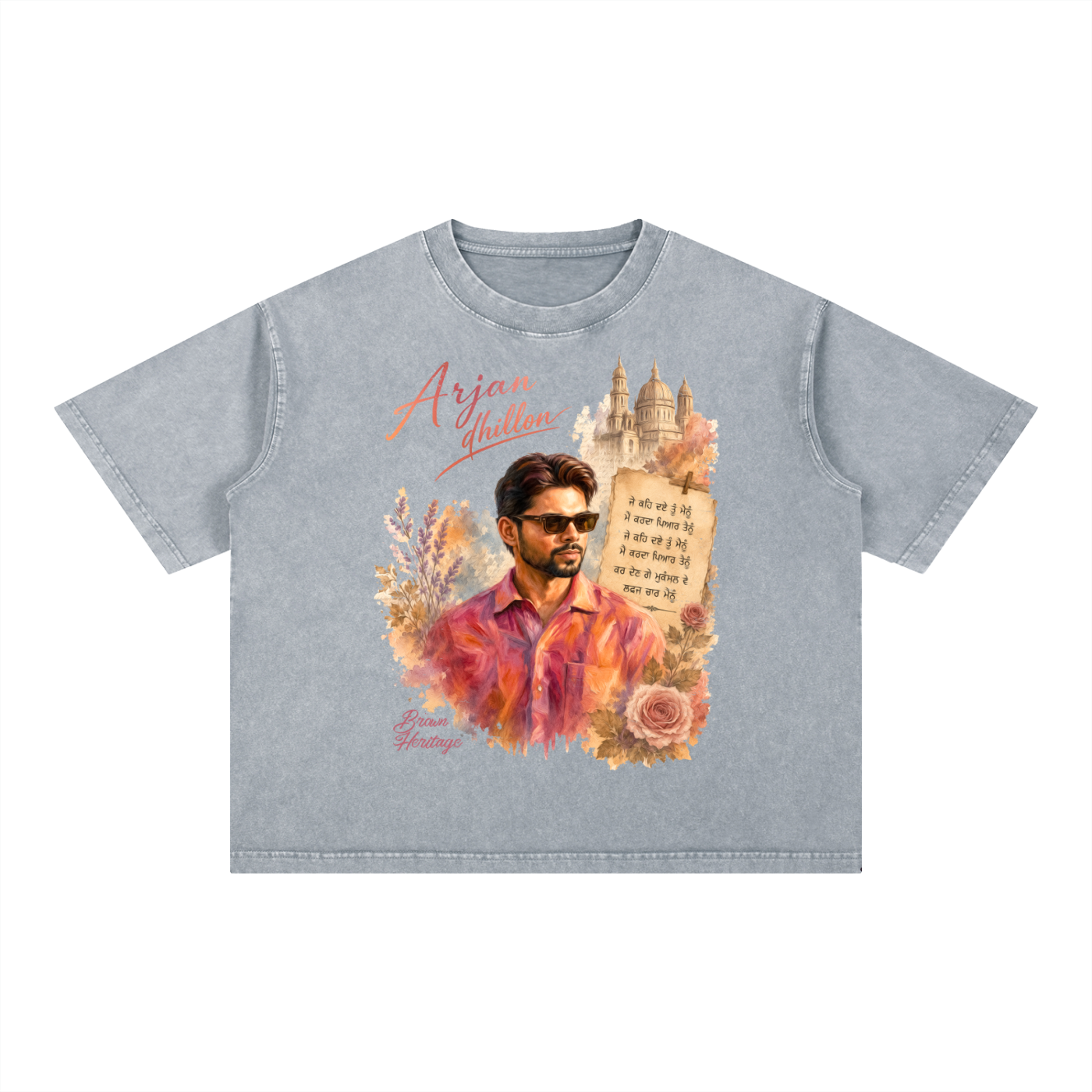 Pookie Arjan dhillon- Boxy Fit cotton tshirt