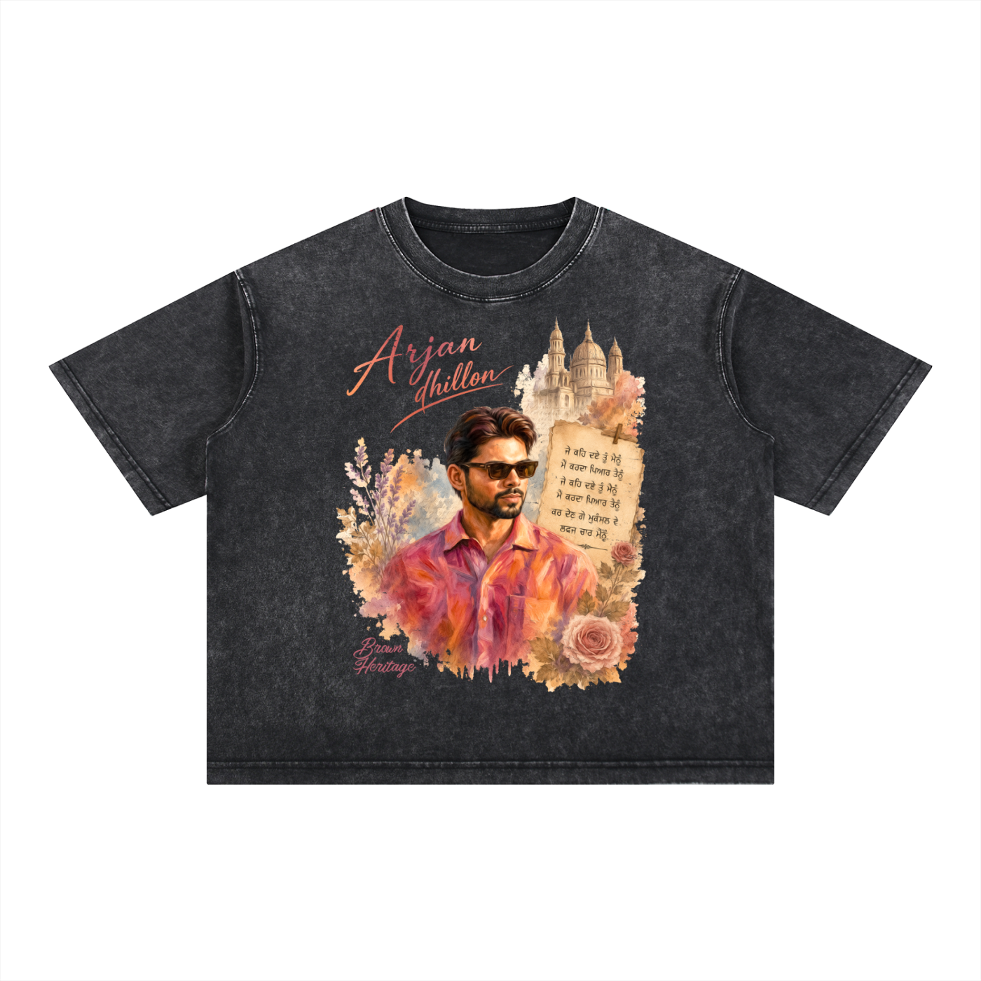 Pookie Arjan dhillon- Boxy Fit cotton tshirt