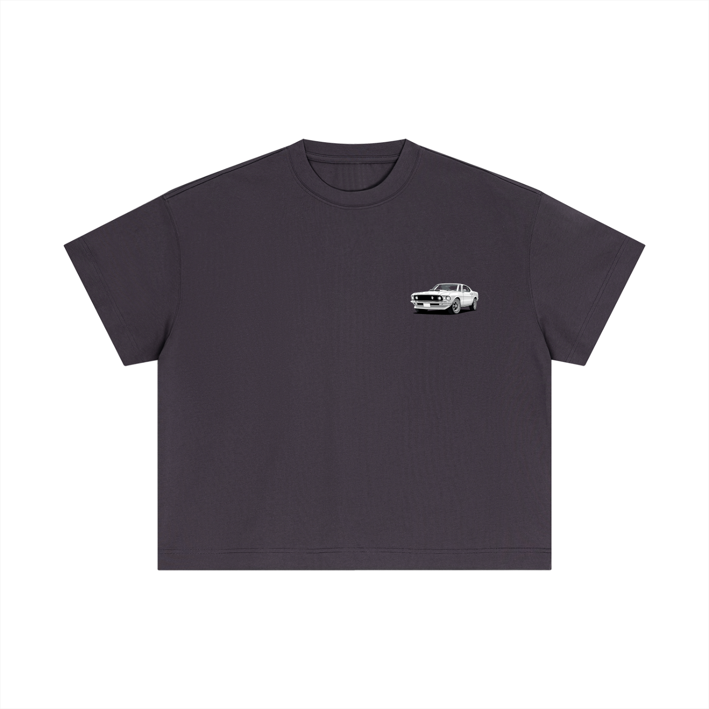 Mustang-Essential Cotton Boxy T-Shirt