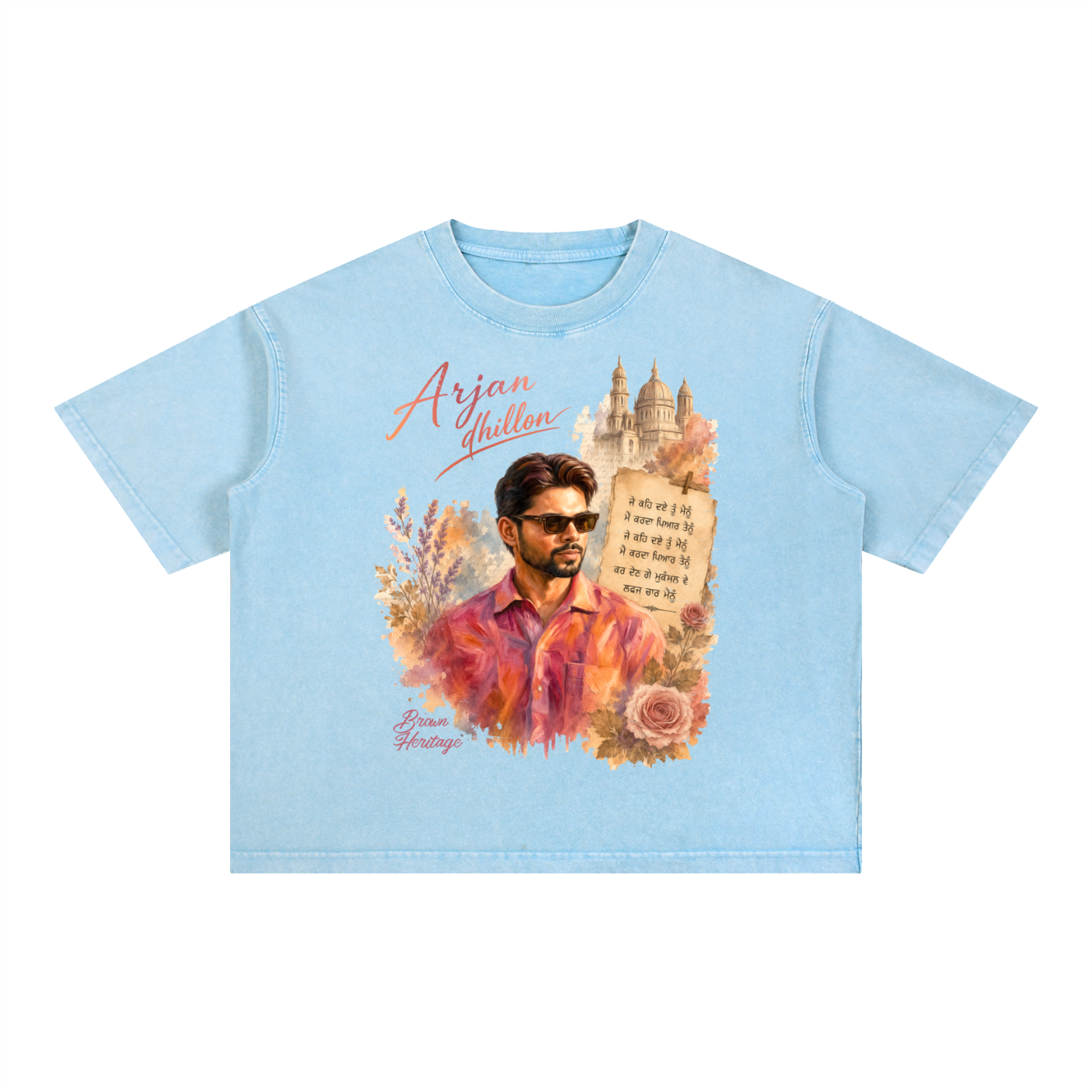 Pookie Arjan dhillon- Boxy Fit cotton tshirt
