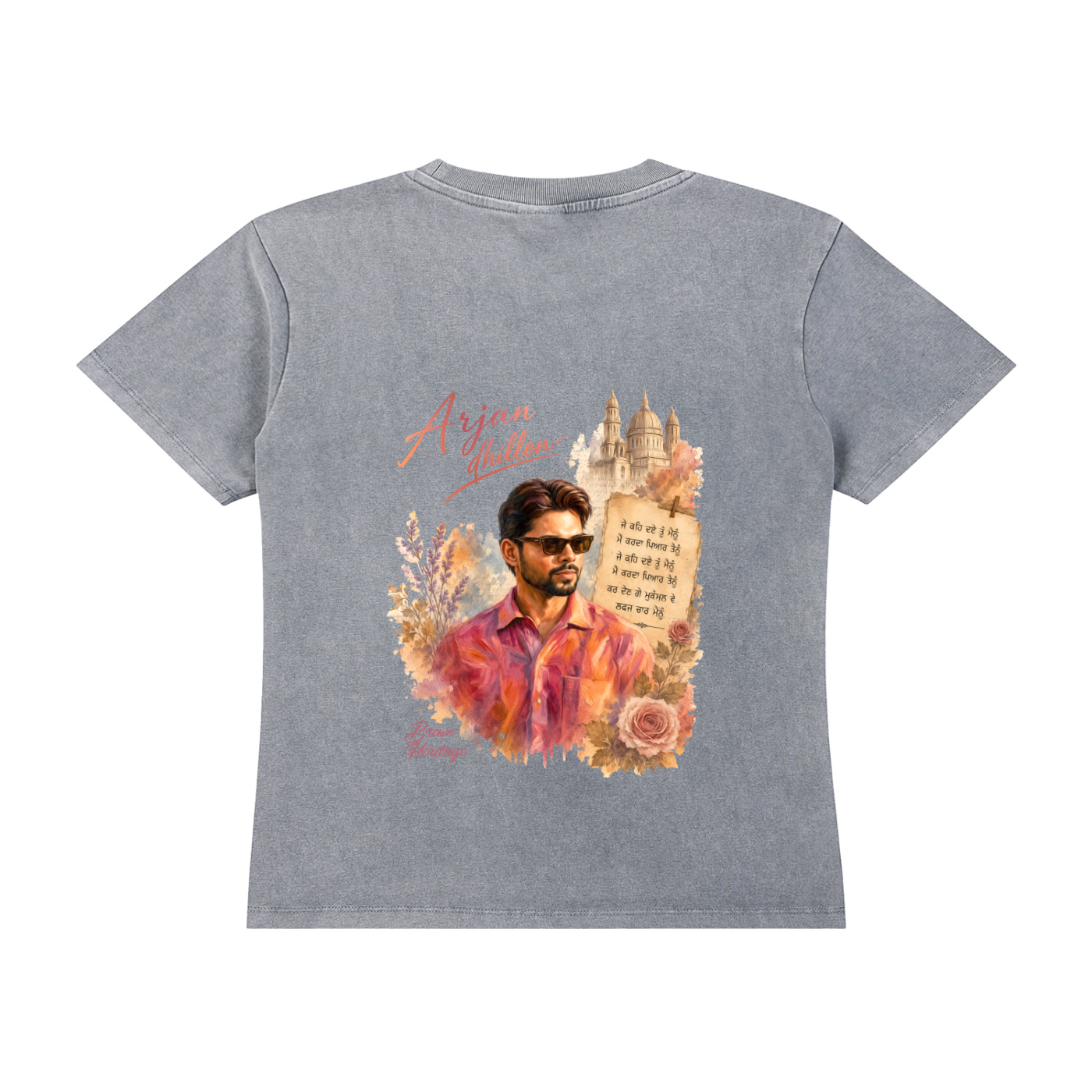 A FOR ARJAN - Drop Shoulder T-shirt
