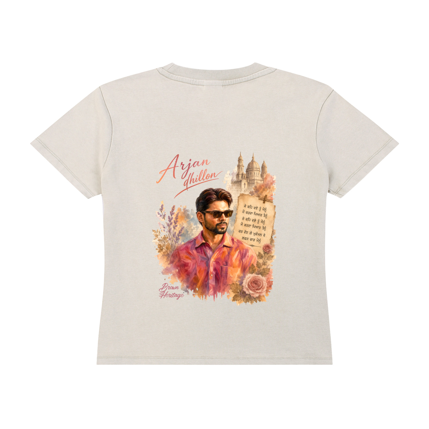 A FOR ARJAN - Drop Shoulder T-shirt